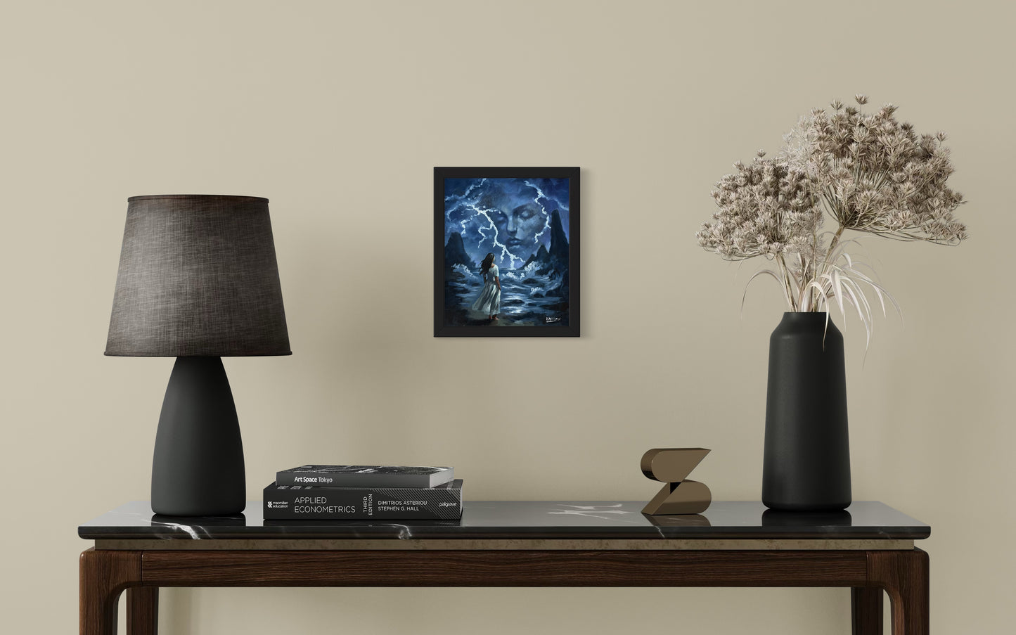 Daughter of Lightning – Original Oil Painting on 8x10 Panel | Free Shipping + COA