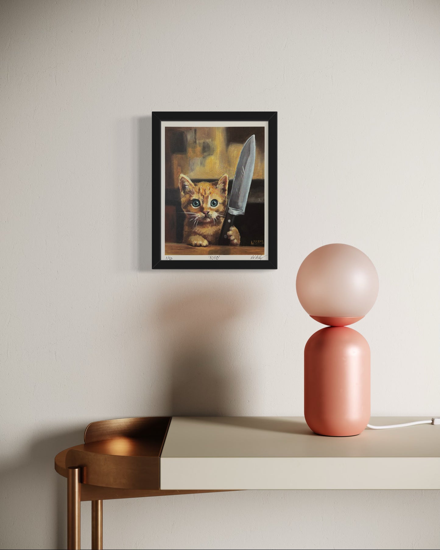 “FOFO” – Limited Edition 8.5” x 11” Art Print by David Ussery (Only 50 Available)