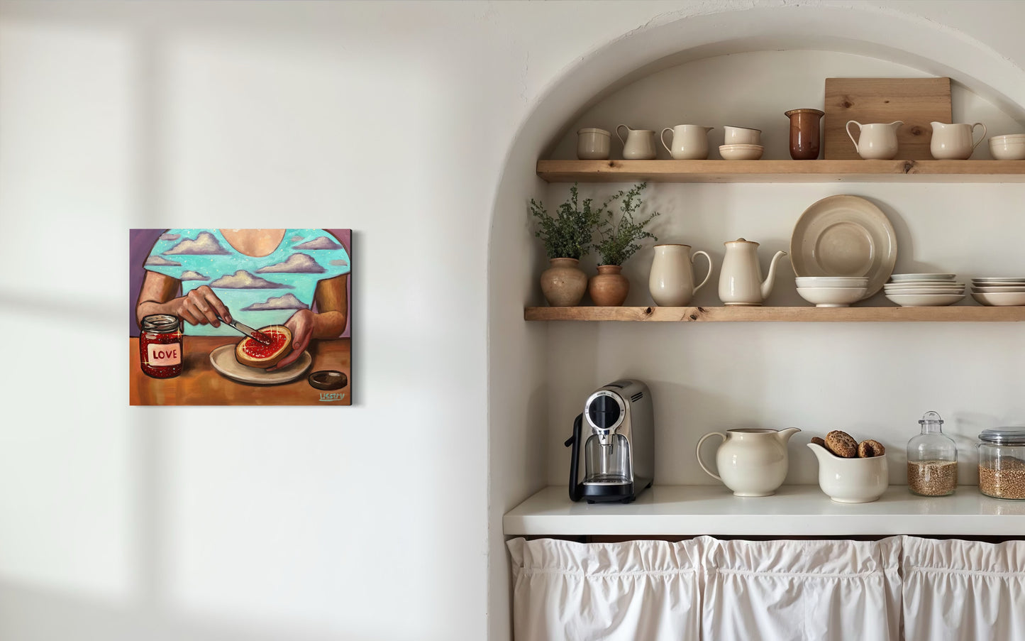 Love Spread – Original Oil Painting on 16x20 Stretched Canvas
