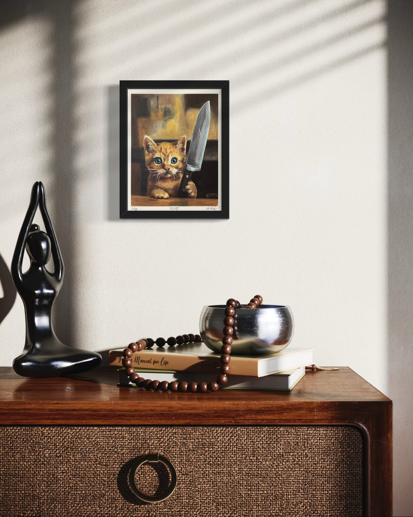 “FOFO” – Limited Edition 8.5” x 11” Art Print by David Ussery (Only 50 Available)