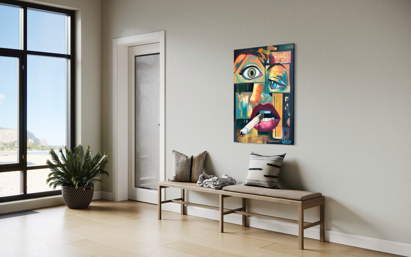 “Combobulation” oil 30x40 canvas