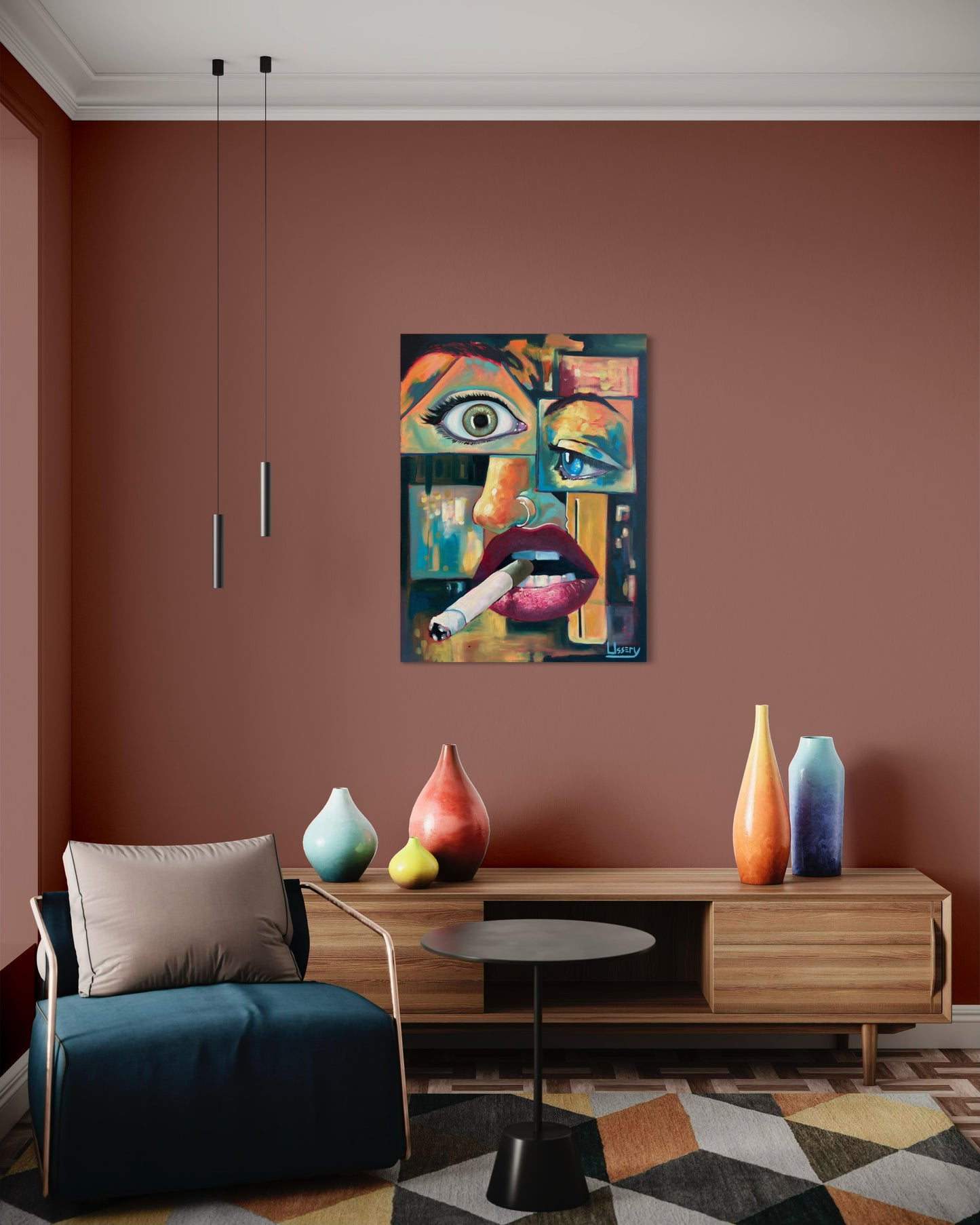 “Combobulation” oil 30x40 canvas