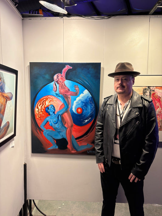 “Duality” oil 30x40 canvas.