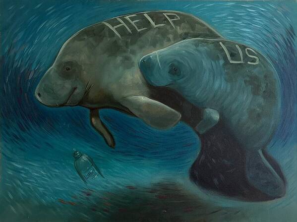 Help Us - Art Print