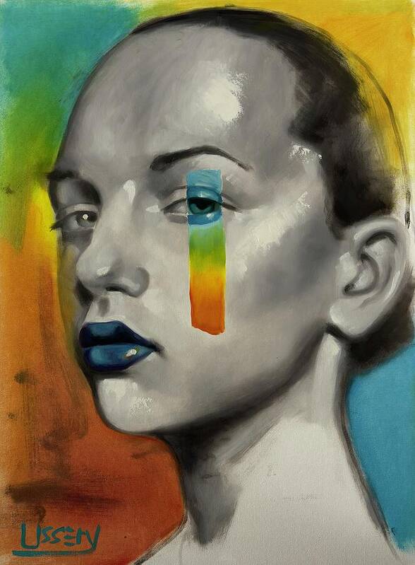 Into Blue - Art Print - David Ussery