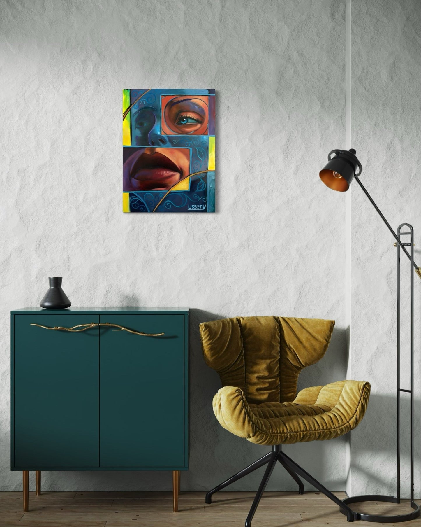 “Numéro 5” 18x24 oil canvas - David Ussery