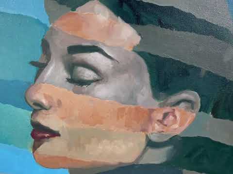 “Audrey” oil 16x20