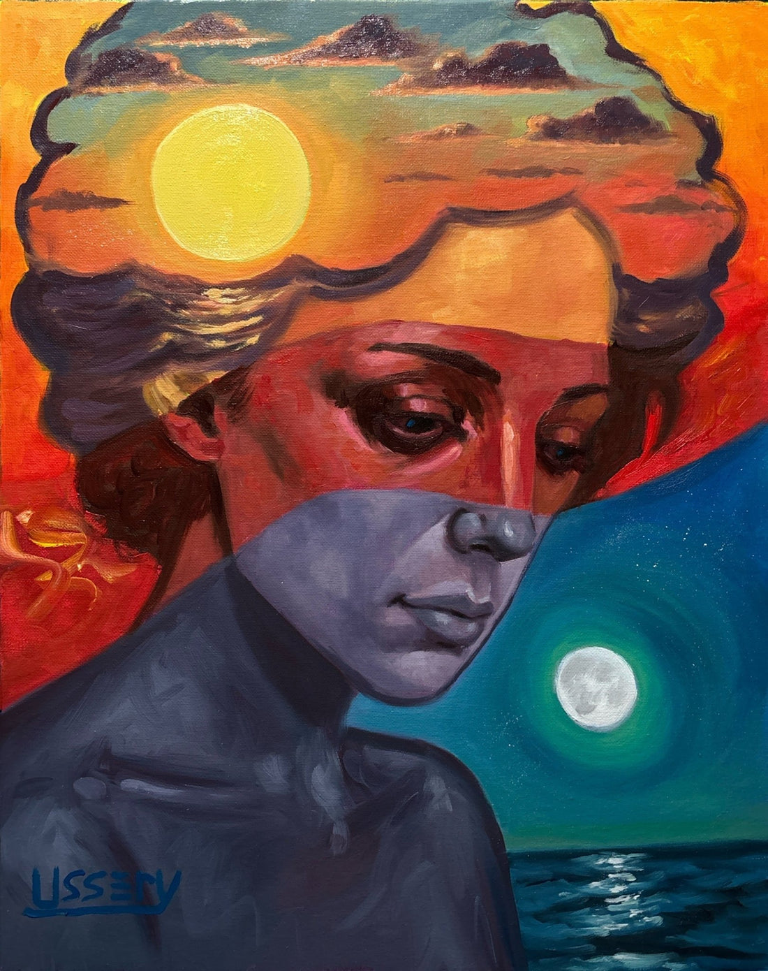 “Diurna-lN-octurnal” – The Contrast of Reality in Oil - David Ussery