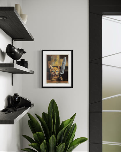 “FOFO” – Limited Edition 8.5” x 11” Art Print by David Ussery (Only 50 Available)