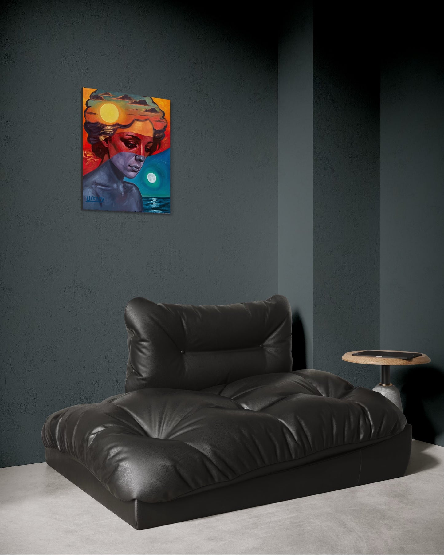 Diurna-lN-octurnal – Original Oil Painting on 16x20 Canvas