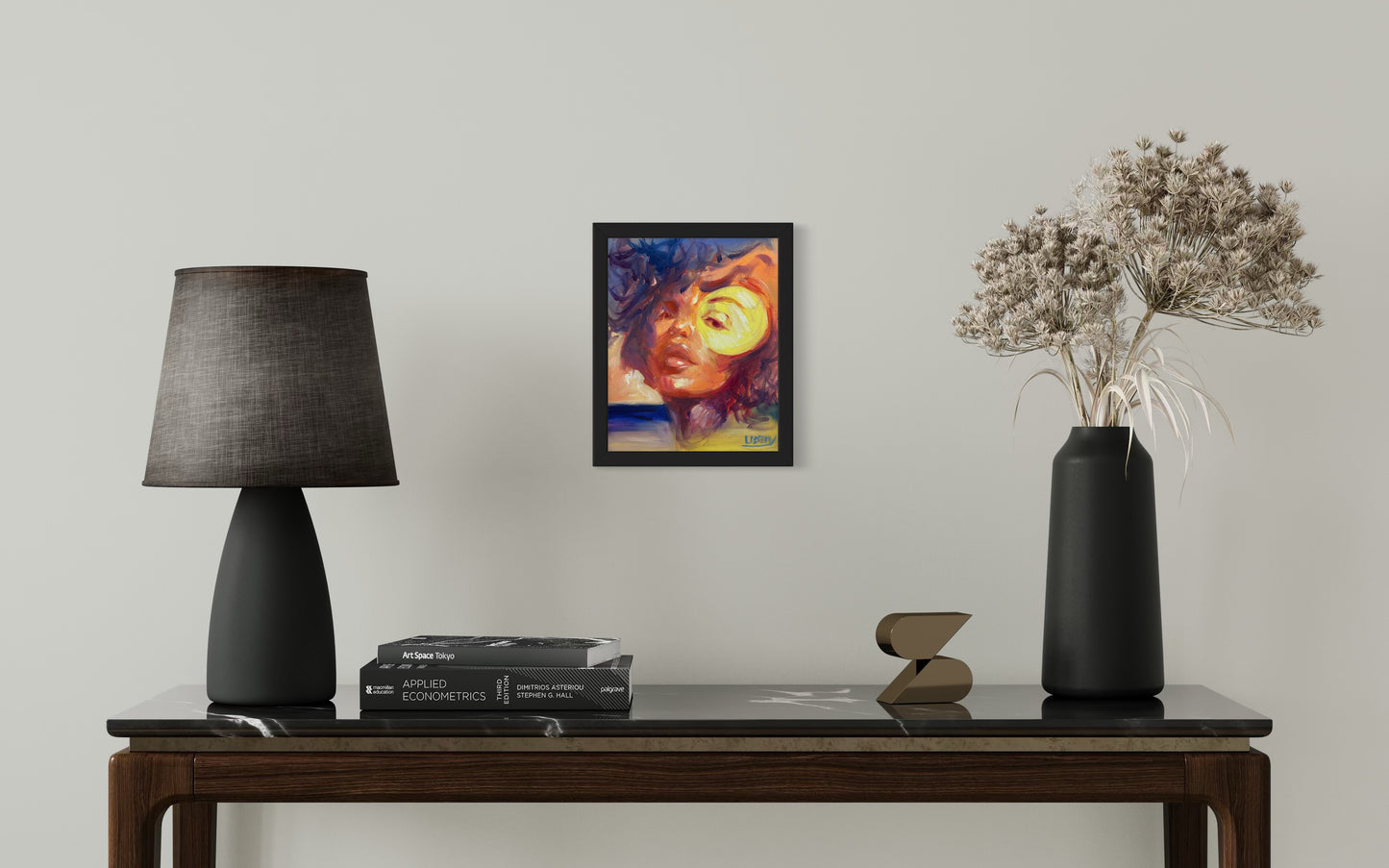 Equation Sunset – Original 8x10 Oil Painting by David Ussery | Free Shipping