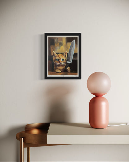 “FOFO” – Limited Edition 8.5” x 11” Art Print by David Ussery (Only 50 Available)