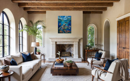 A Straw Argument – Original Oil Painting by David Ussery 30x40” | Oil on Stretched Canvas | Ready to Hang | Varnished | Certificate of Authenticity | Free Shipping - David Ussery