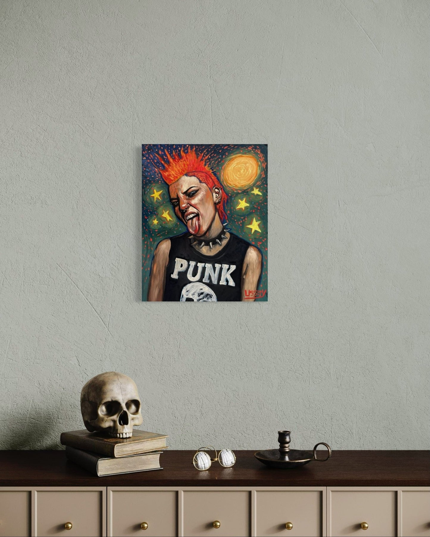 Athena – Original Oil Painting | 16”x20” canvas - David Ussery