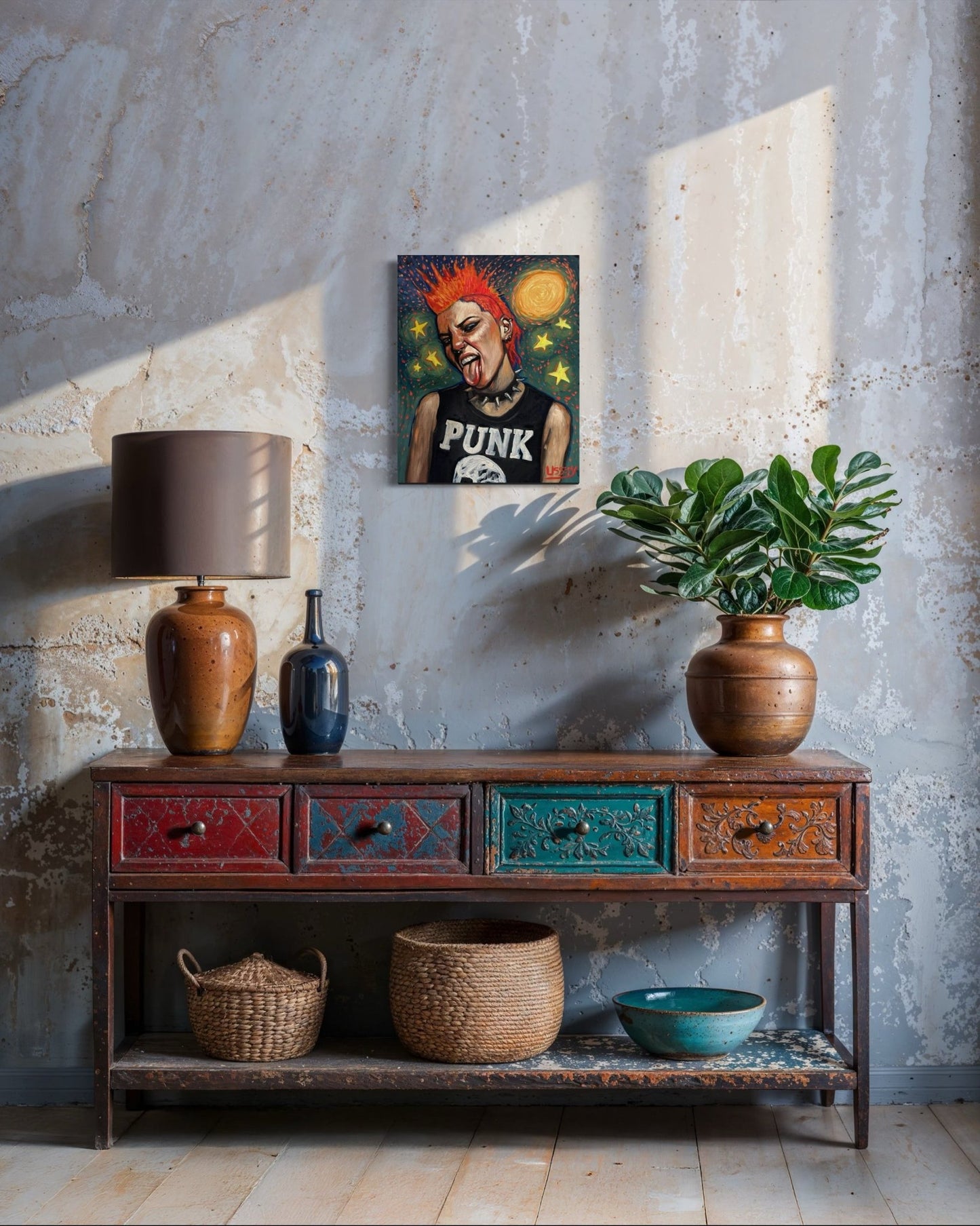 Athena – Original Oil Painting | 16”x20” canvas - David Ussery