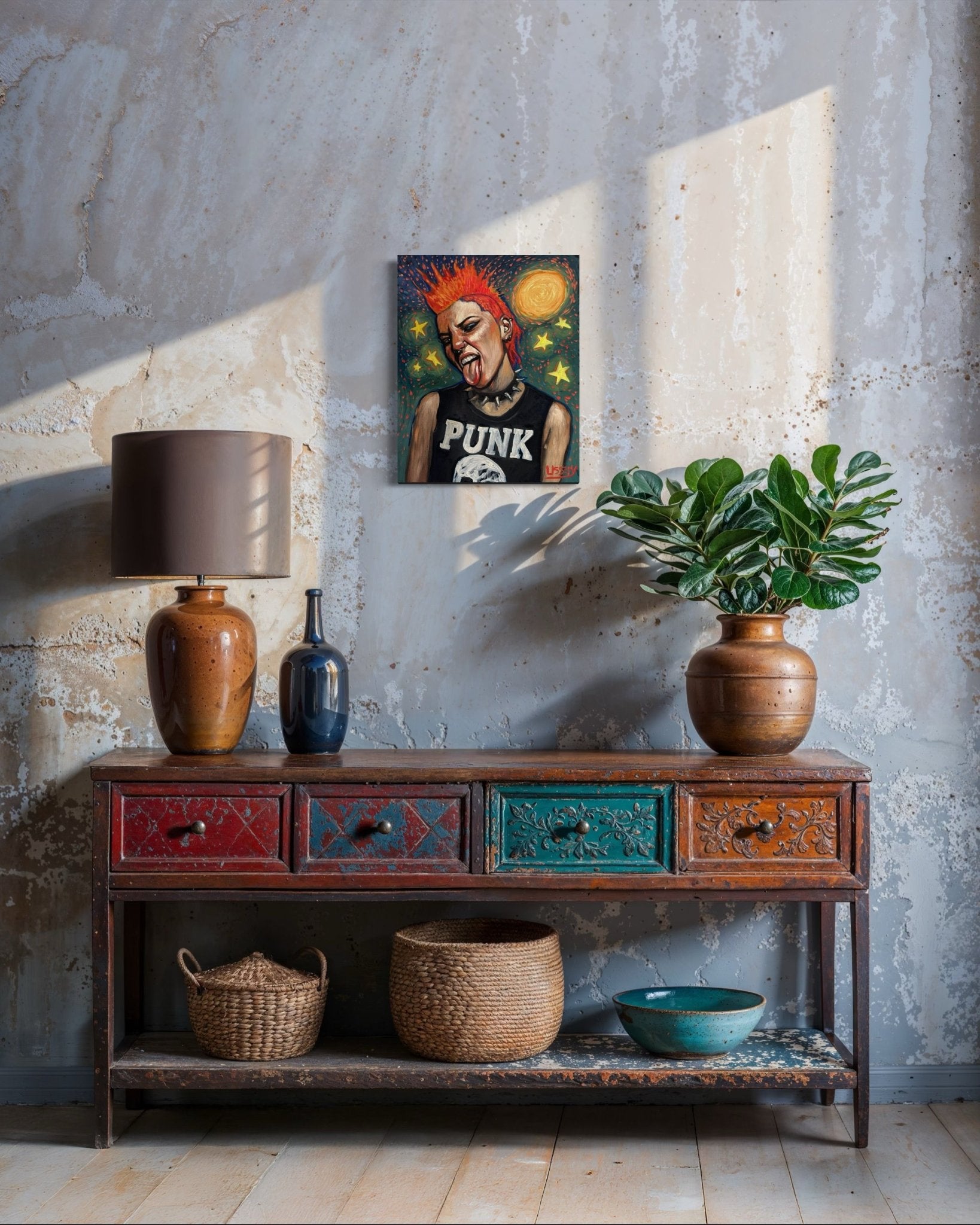 Athena – Original Oil Painting | 16”x20” canvas - David Ussery