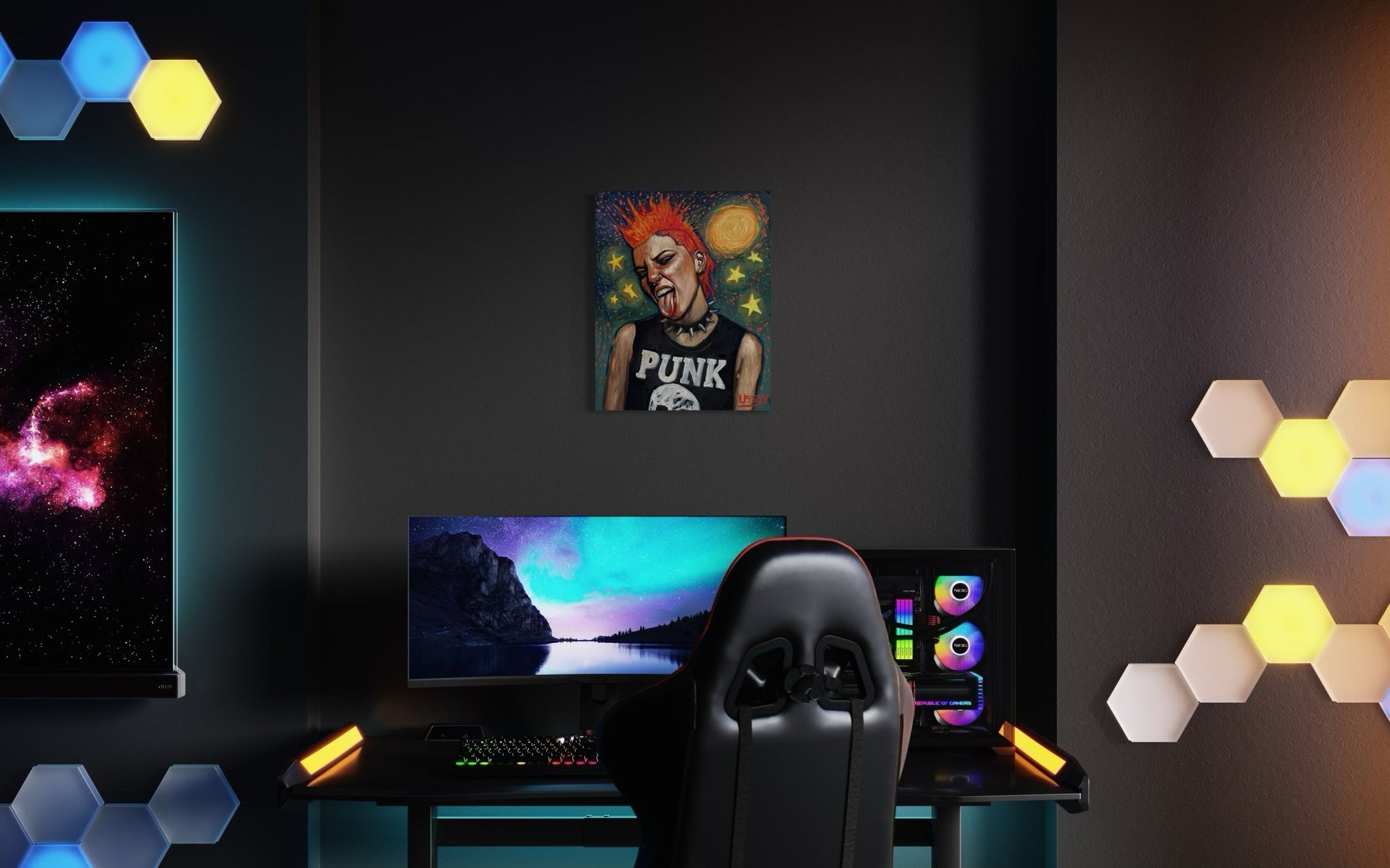 Athena – Original Oil Painting | 16”x20” canvas - David Ussery