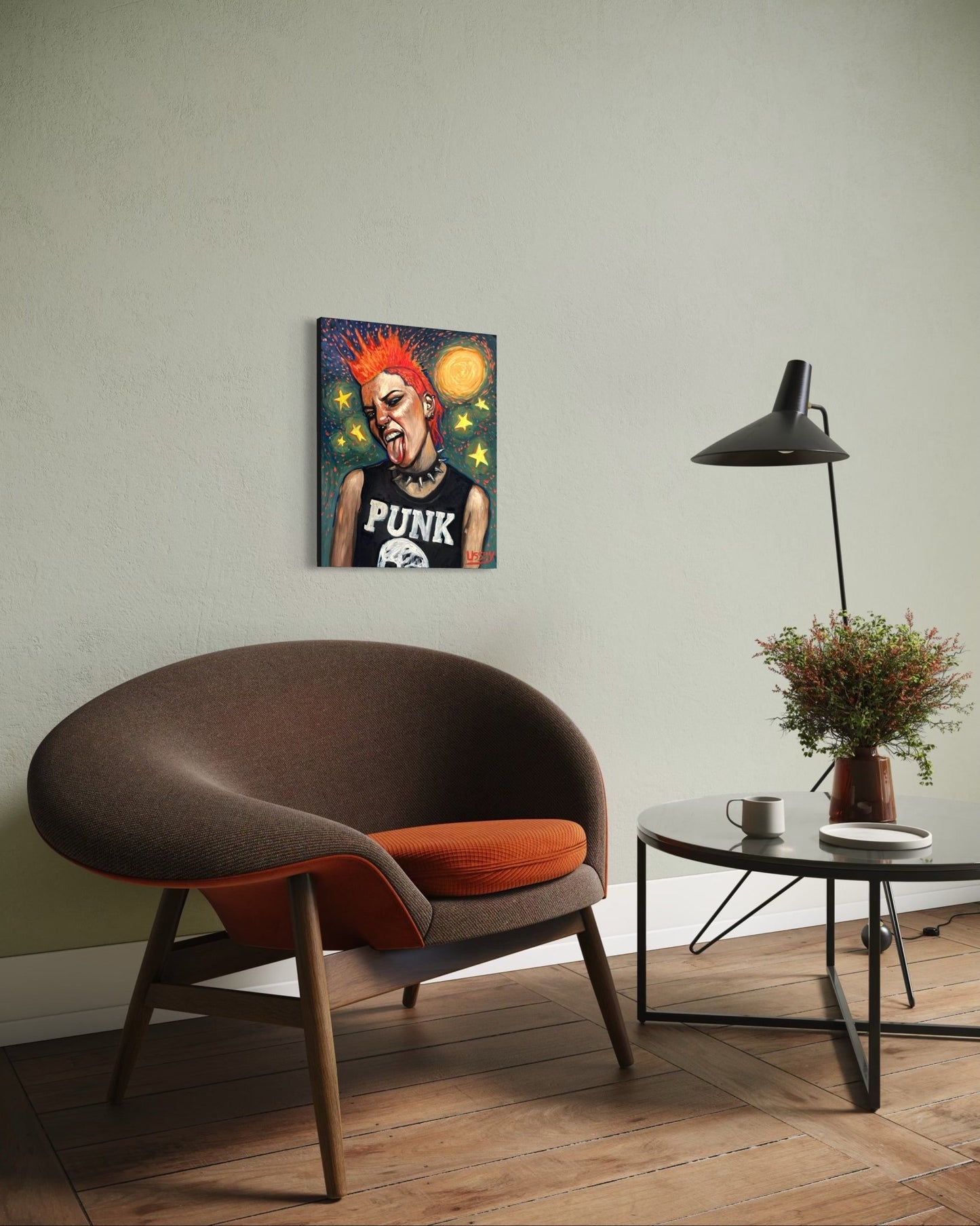 Athena – Original Oil Painting | 16”x20” canvas - David Ussery