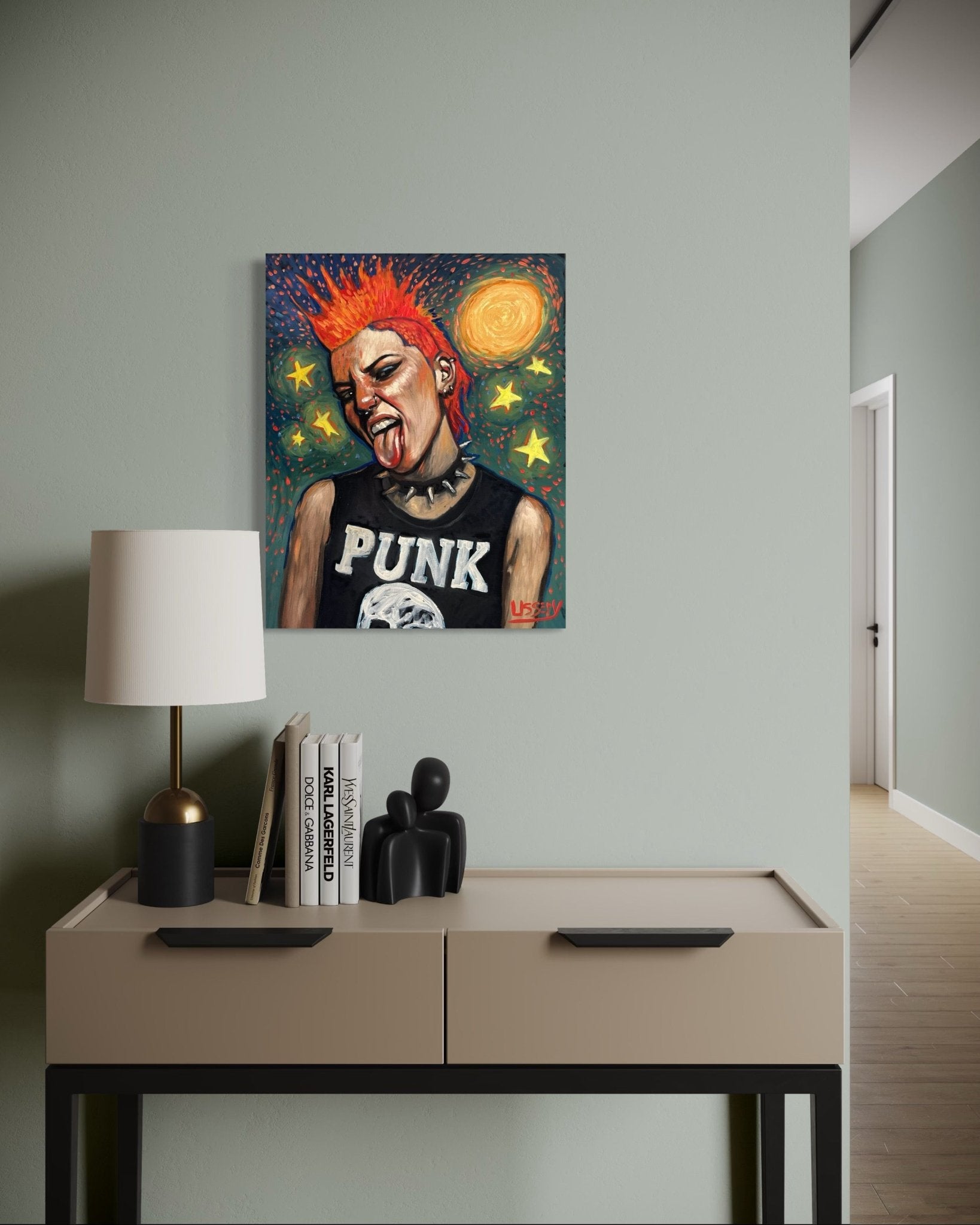 Athena – Original Oil Painting | 16”x20” canvas - David Ussery