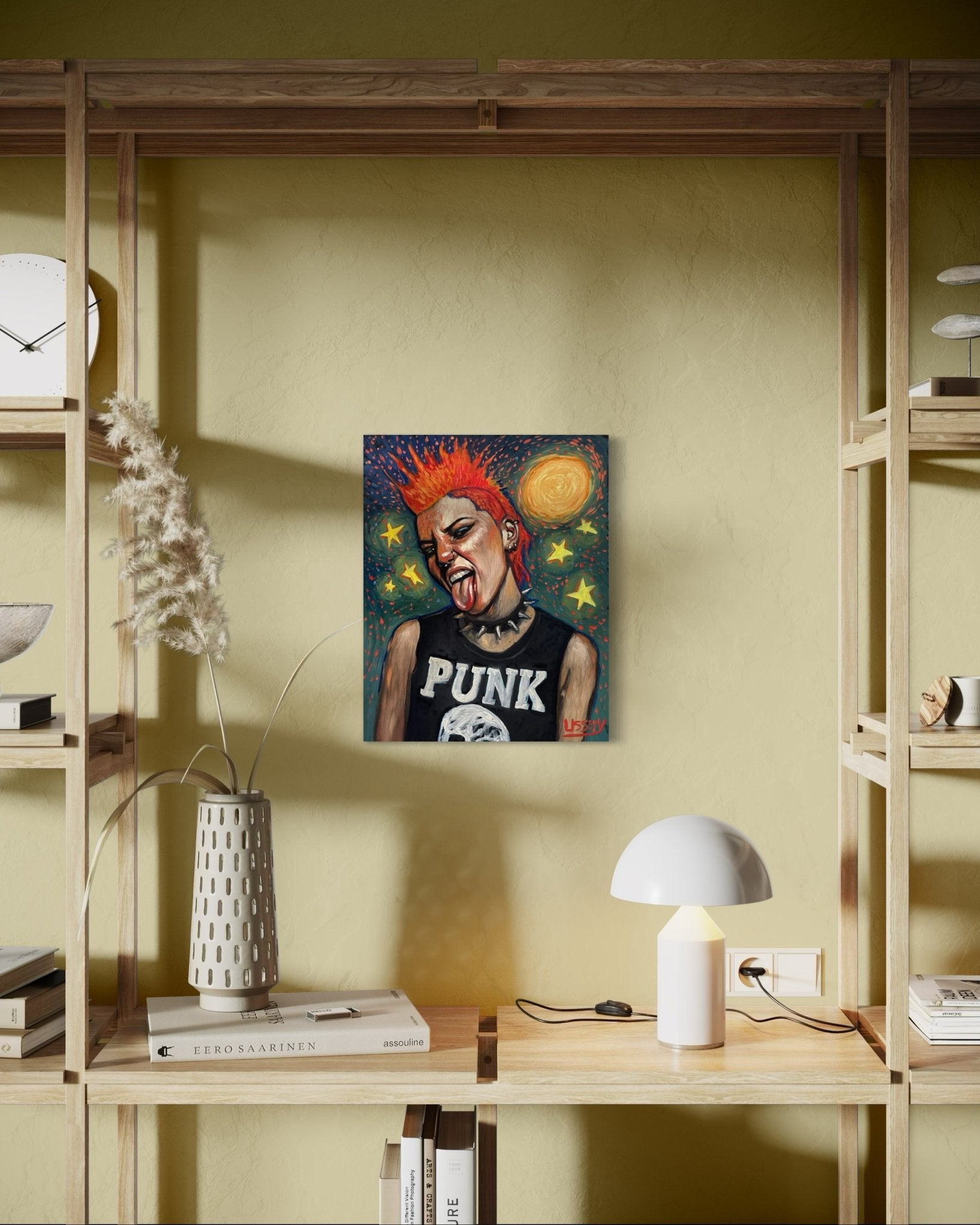 Athena – Original Oil Painting | 16”x20” canvas - David Ussery