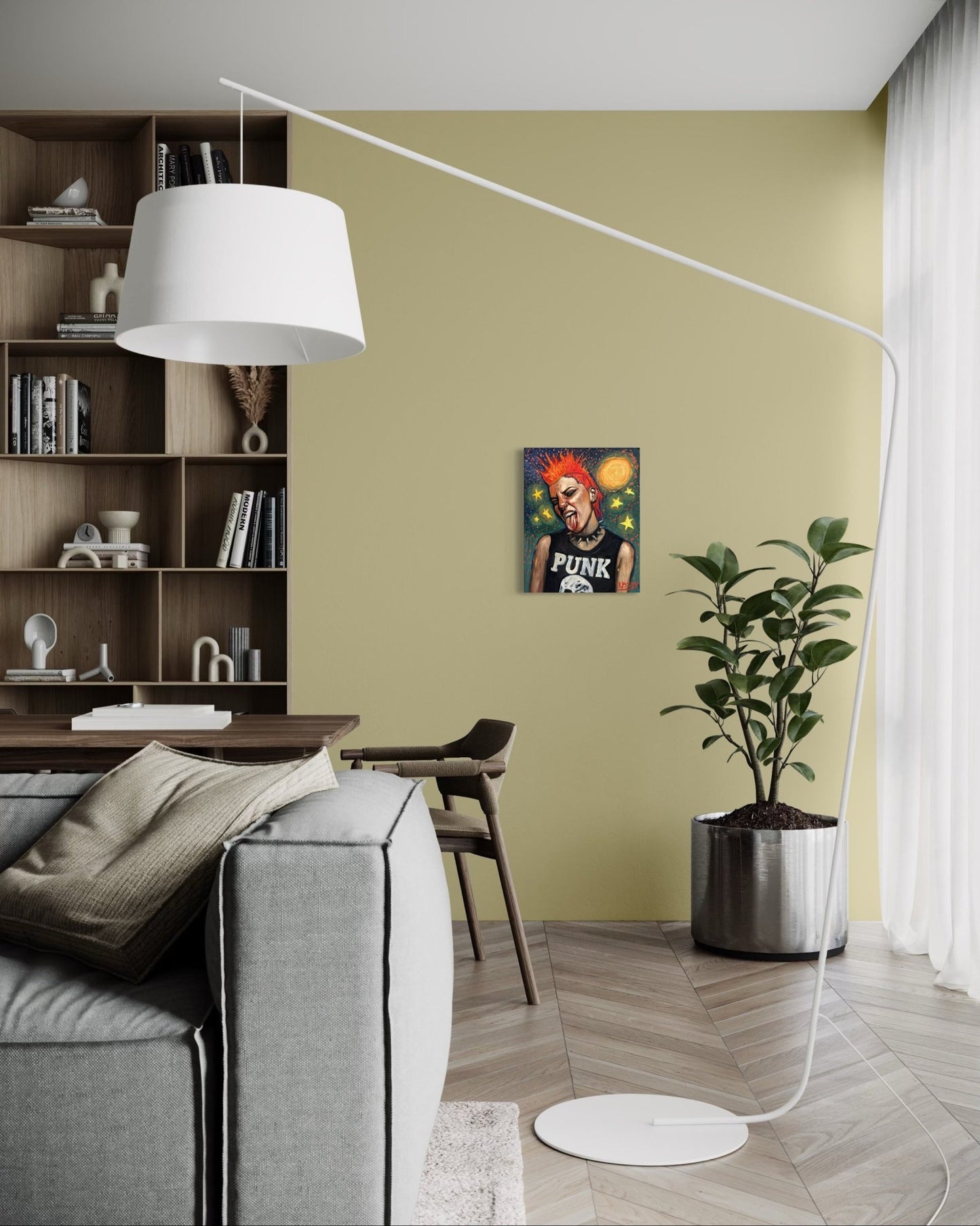 Athena – Original Oil Painting | 16”x20” canvas - David Ussery