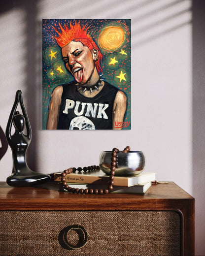 Athena – Original Oil Painting | 16”x20” canvas - David Ussery