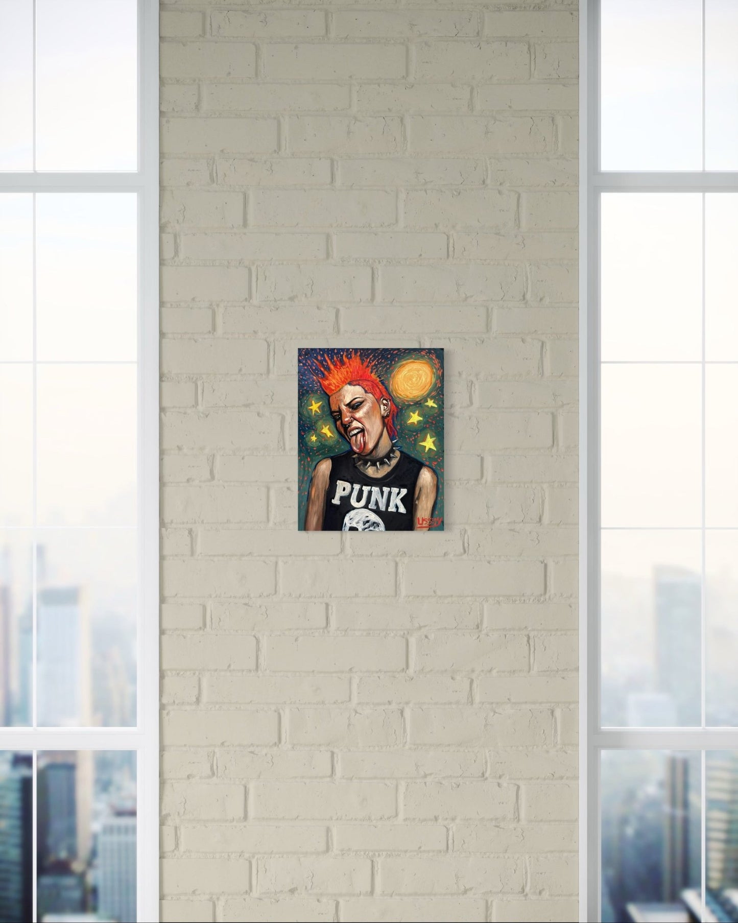 Athena – Original Oil Painting | 16”x20” canvas - David Ussery