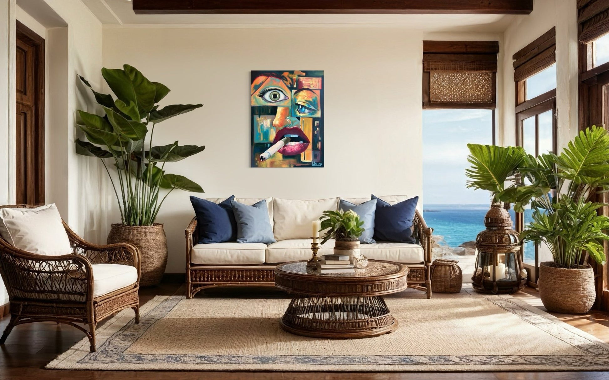 “Combobulation” oil 30x40 canvas - David Ussery