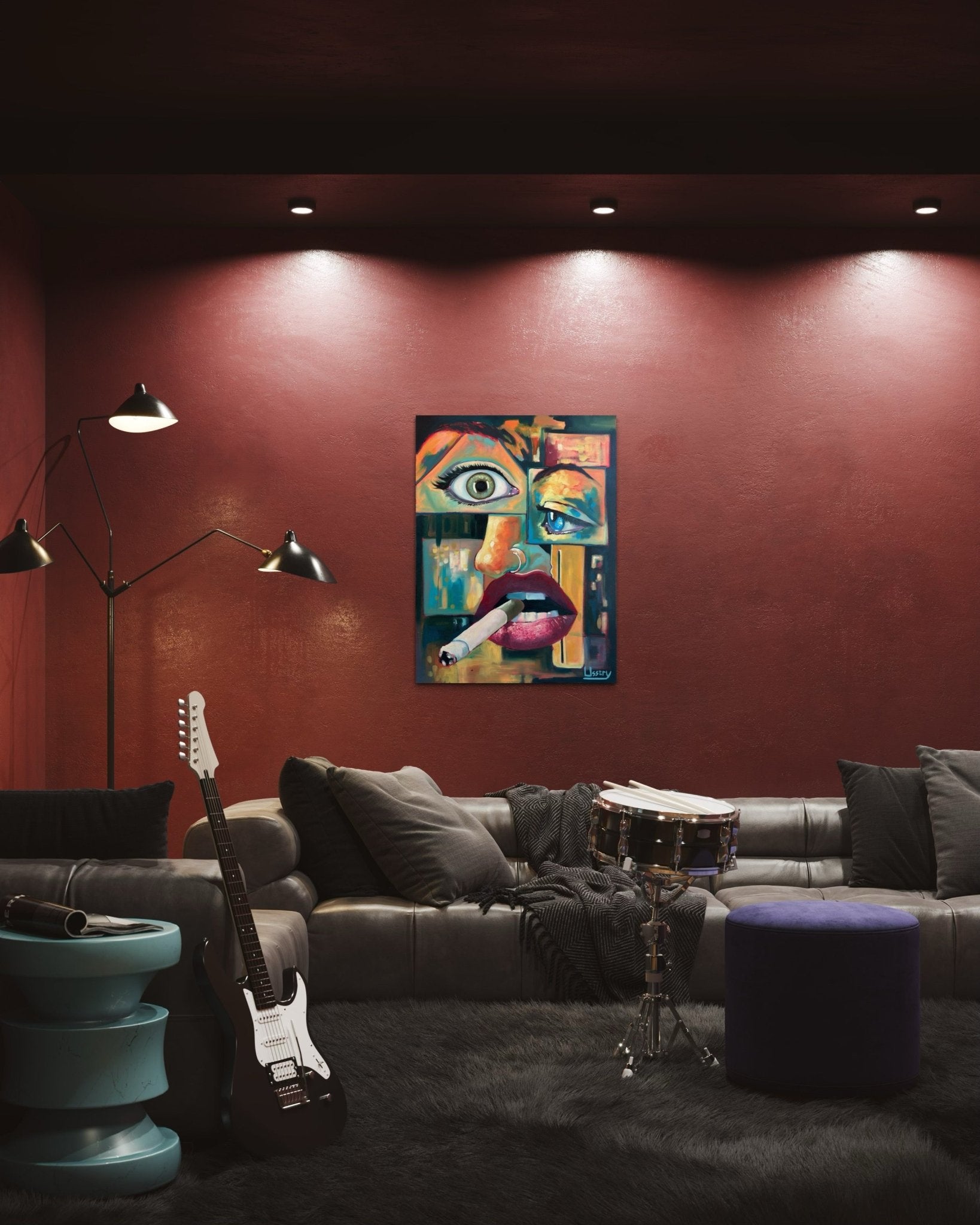 “Combobulation” oil 30x40 canvas - David Ussery