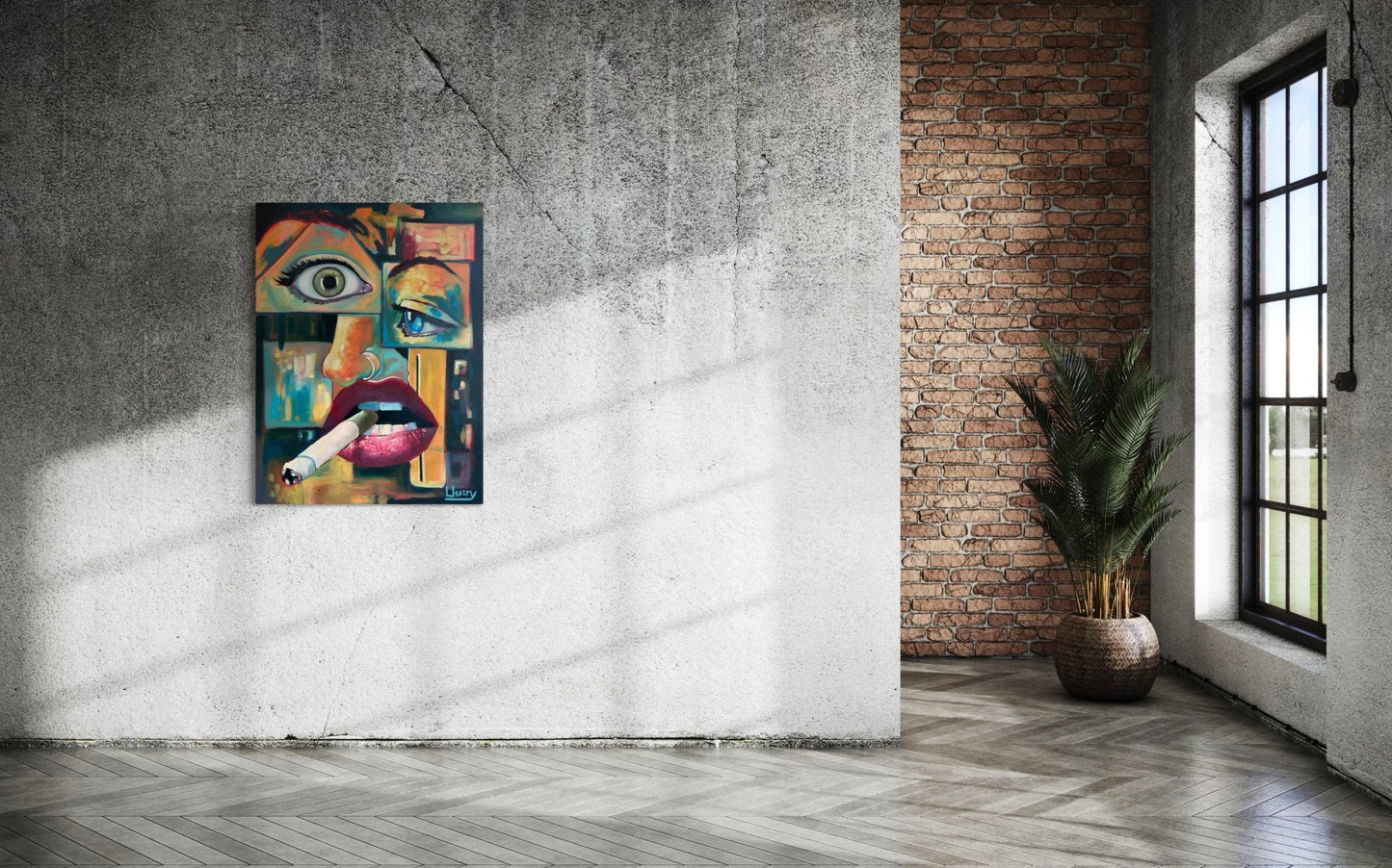 “Combobulation” oil 30x40 canvas - David Ussery