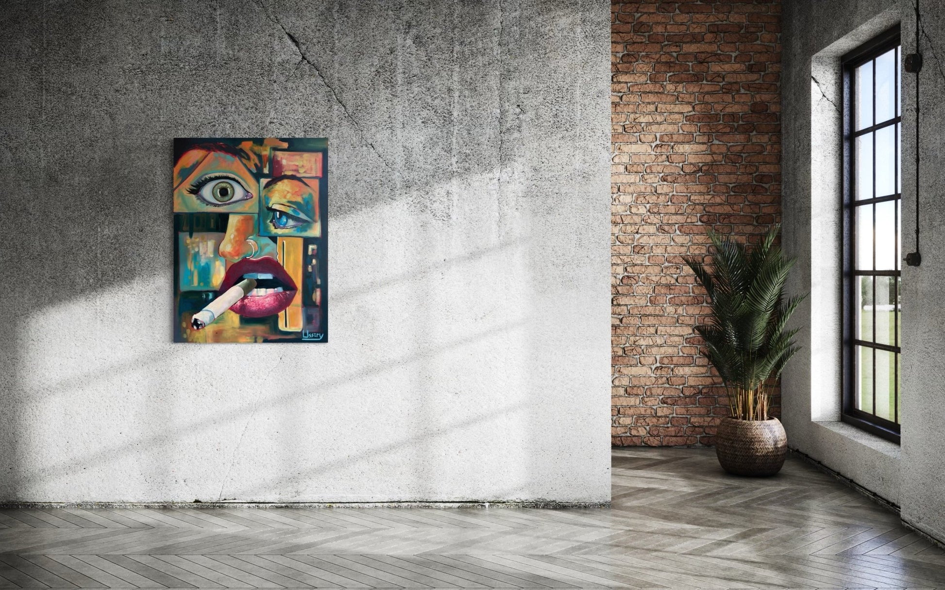 “Combobulation” oil 30x40 canvas - David Ussery