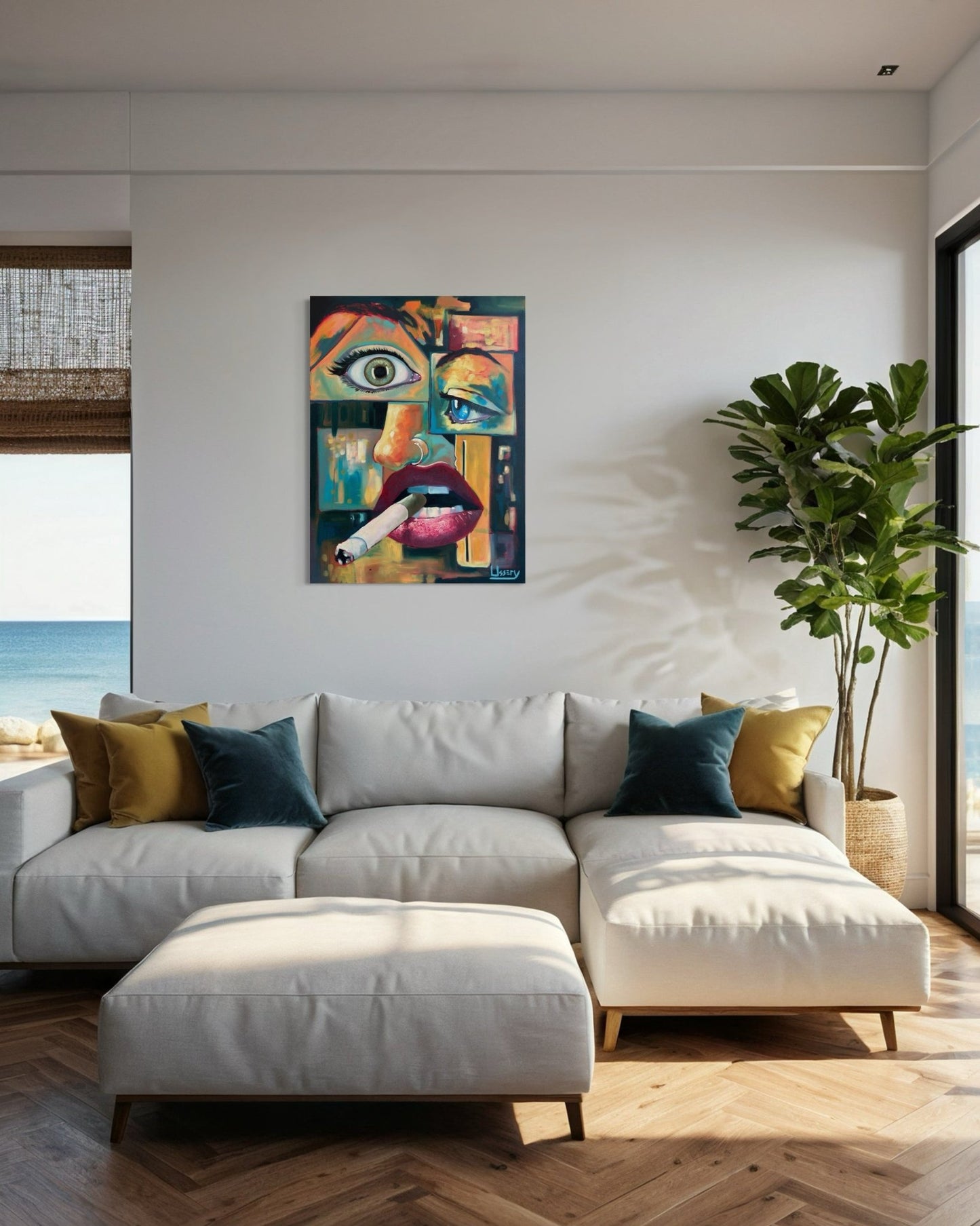 “Combobulation” oil 30x40 canvas - David Ussery