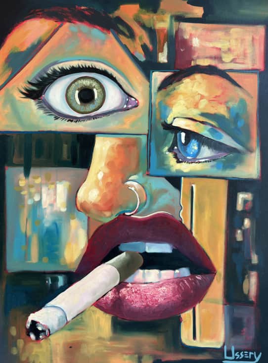 “Combobulation” oil 30x40 canvas - David Ussery