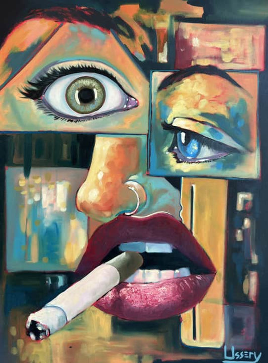 “Combobulation” oil 30x40 canvas - David Ussery