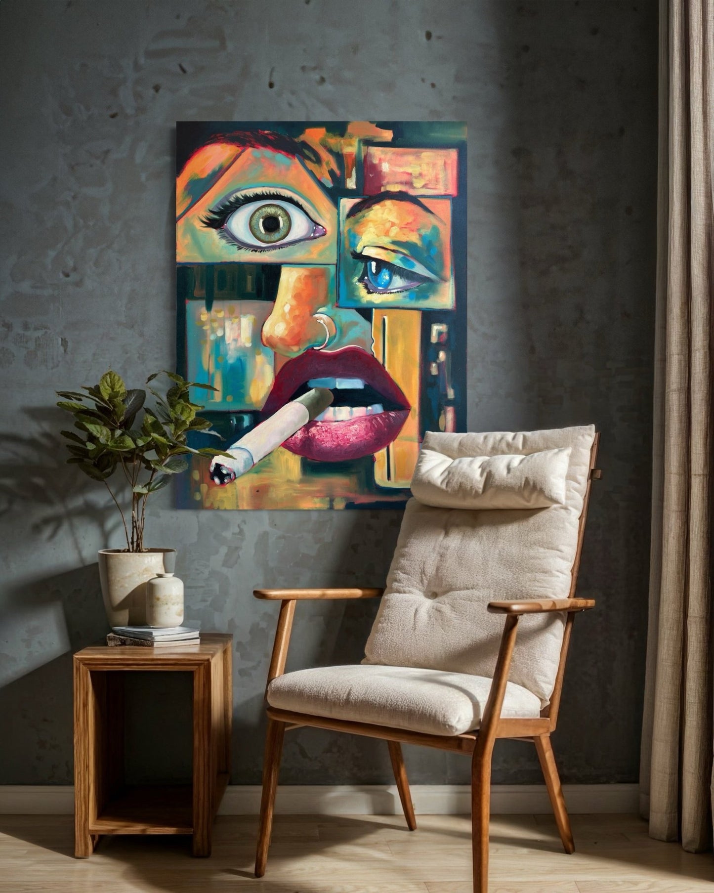 “Combobulation” oil 30x40 canvas - David Ussery