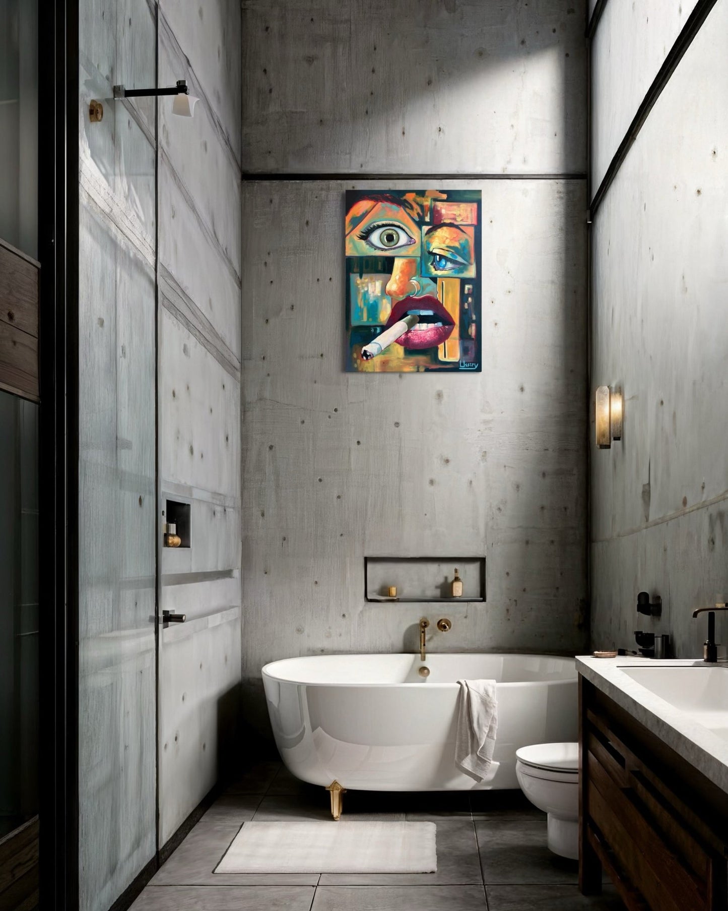 “Combobulation” oil 30x40 canvas - David Ussery