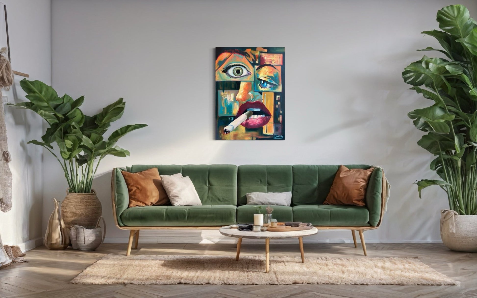 “Combobulation” oil 30x40 canvas - David Ussery