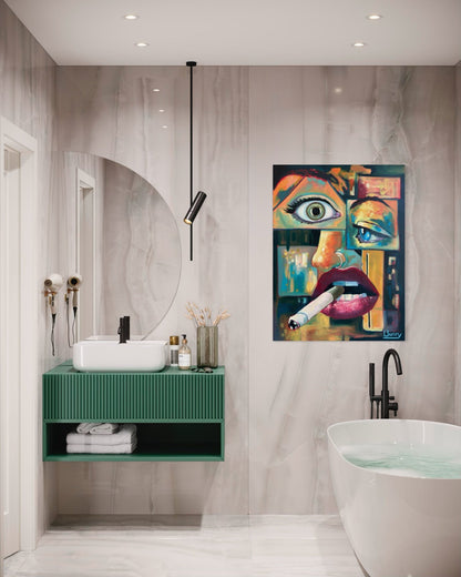 “Combobulation” oil 30x40 canvas - David Ussery