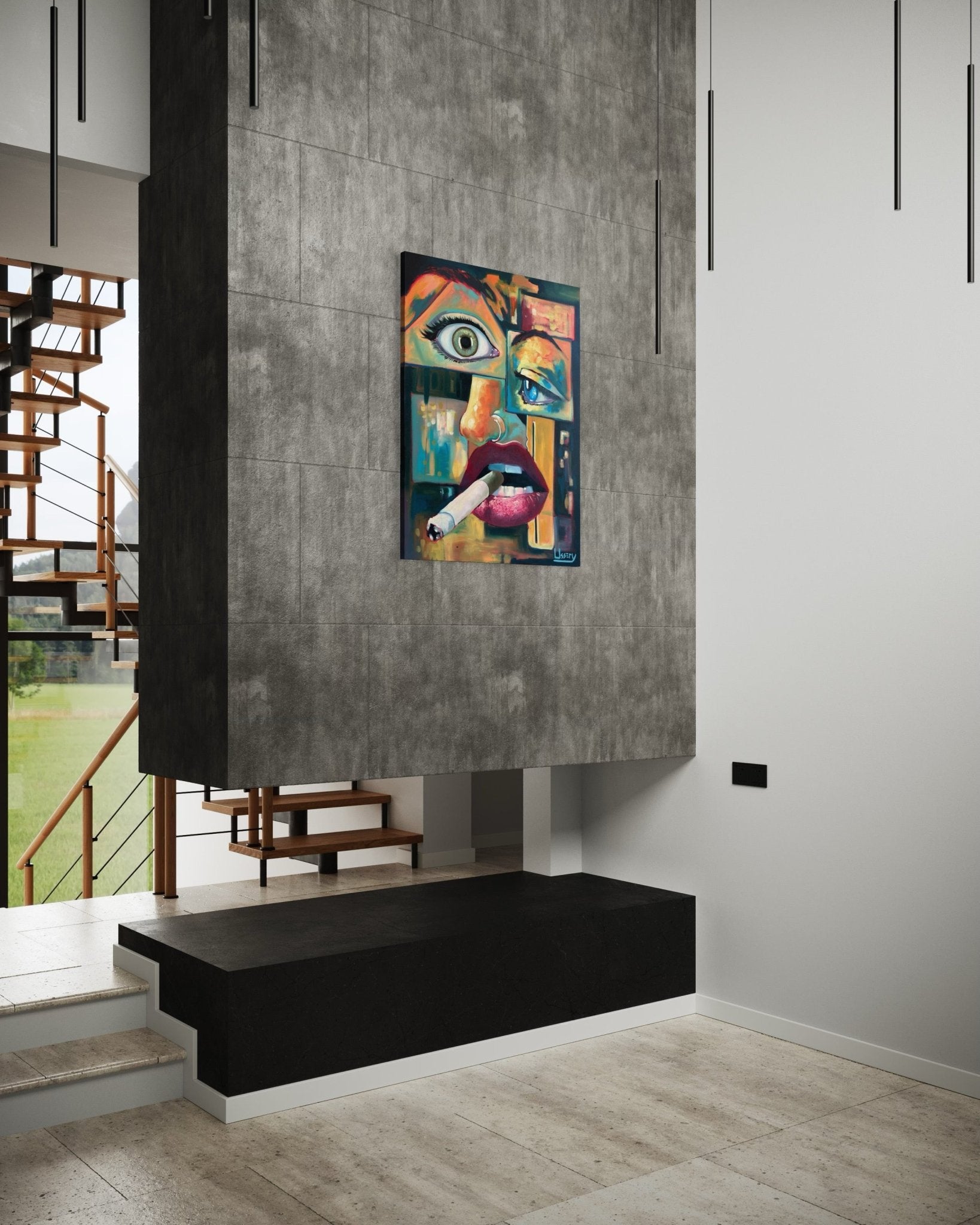 “Combobulation” oil 30x40 canvas - David Ussery