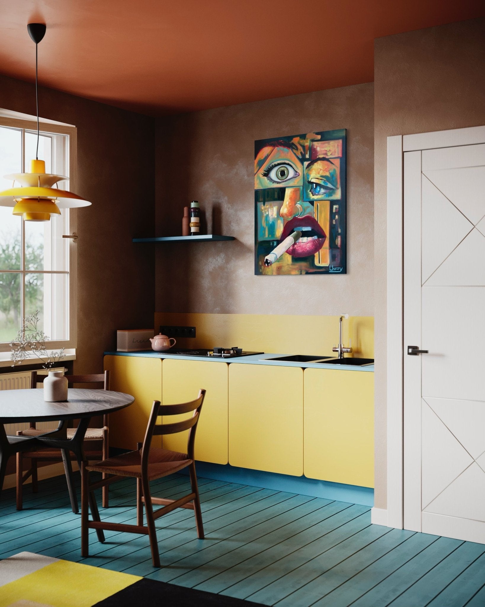 “Combobulation” oil 30x40 canvas - David Ussery