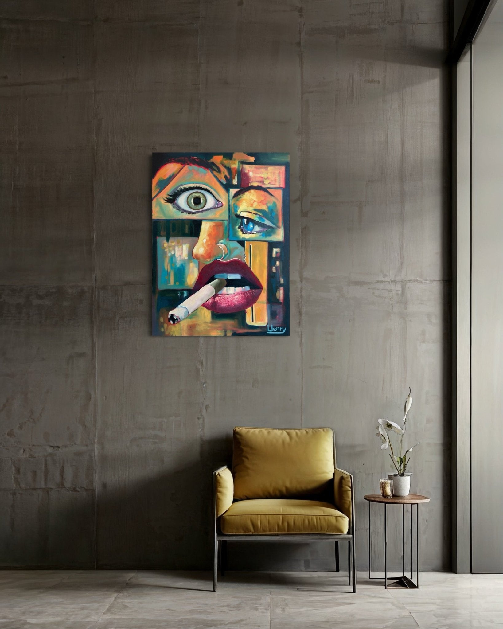 “Combobulation” oil 30x40 canvas - David Ussery