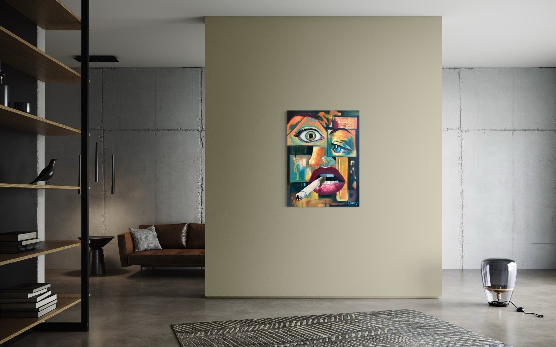 “Combobulation” oil 30x40 canvas - David Ussery