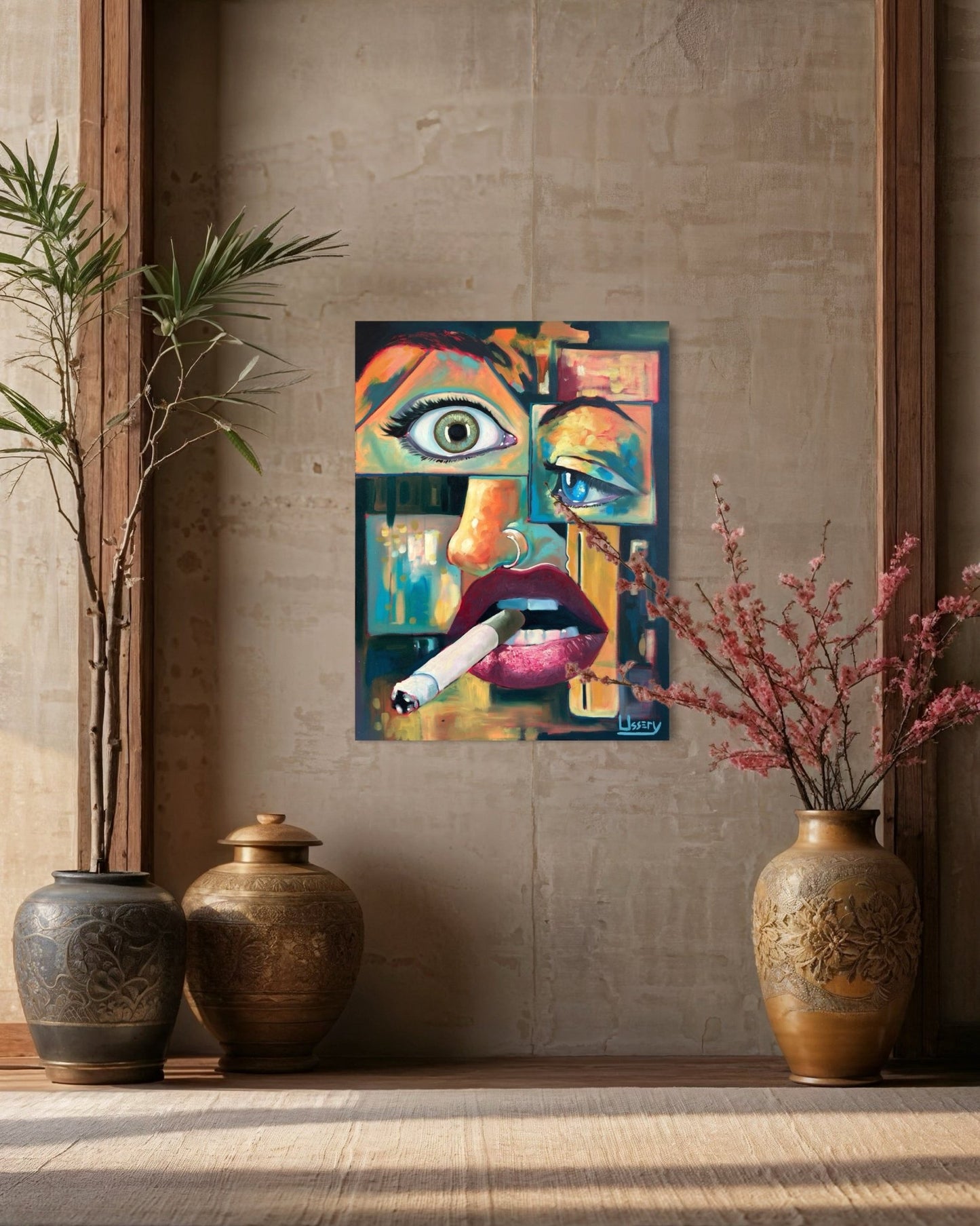 “Combobulation” oil 30x40 canvas - David Ussery