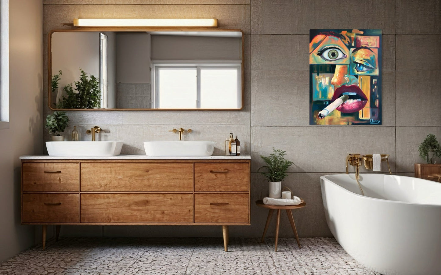 “Combobulation” oil 30x40 canvas - David Ussery