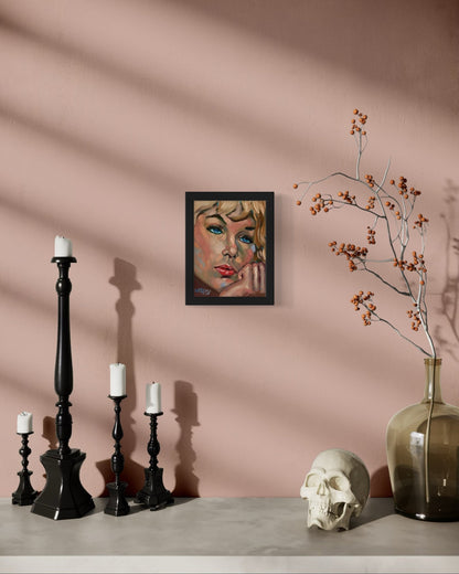 “Deluge of Apathy” oil 8x6 panel - David Ussery