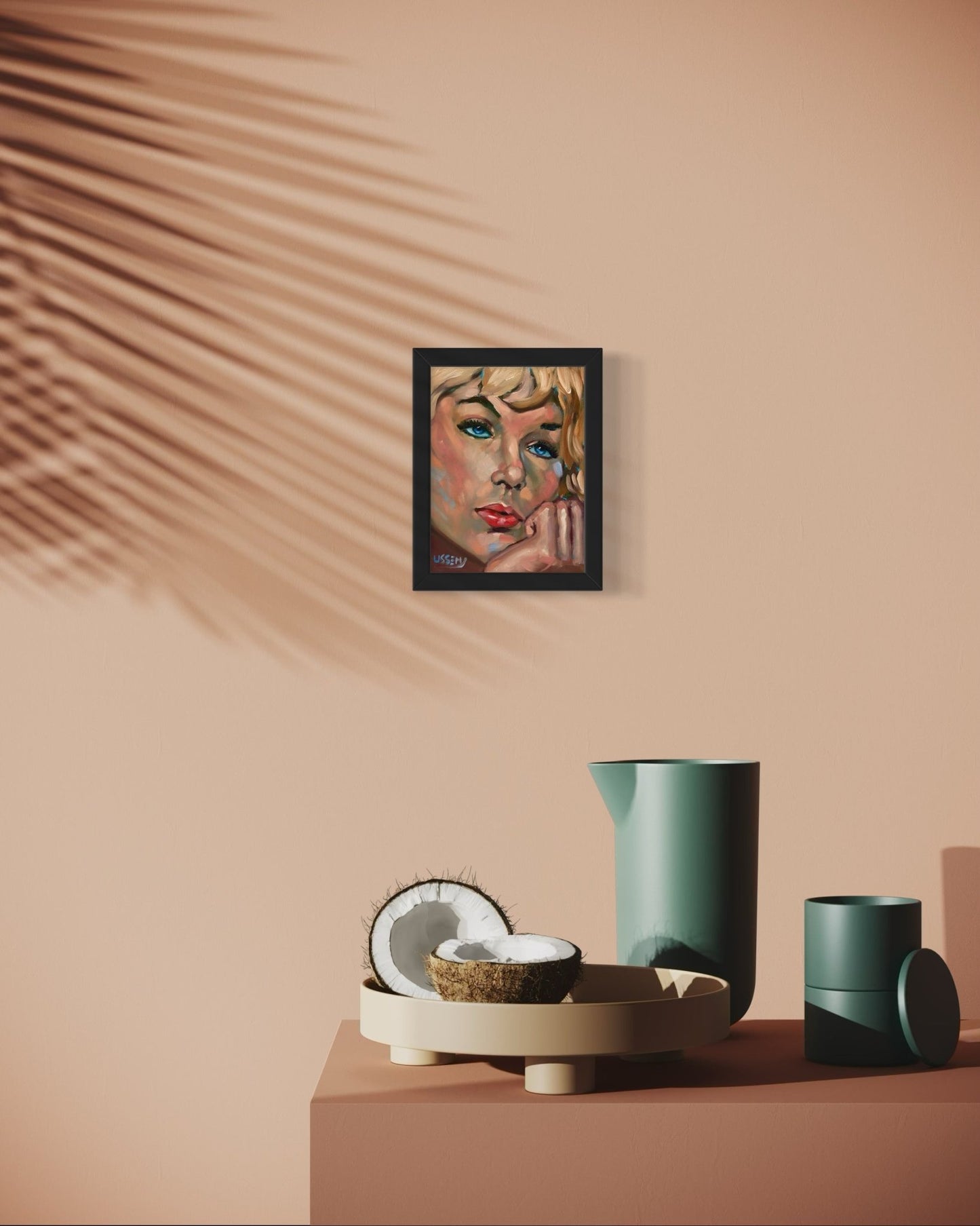 “Deluge of Apathy” oil 8x6 panel - David Ussery