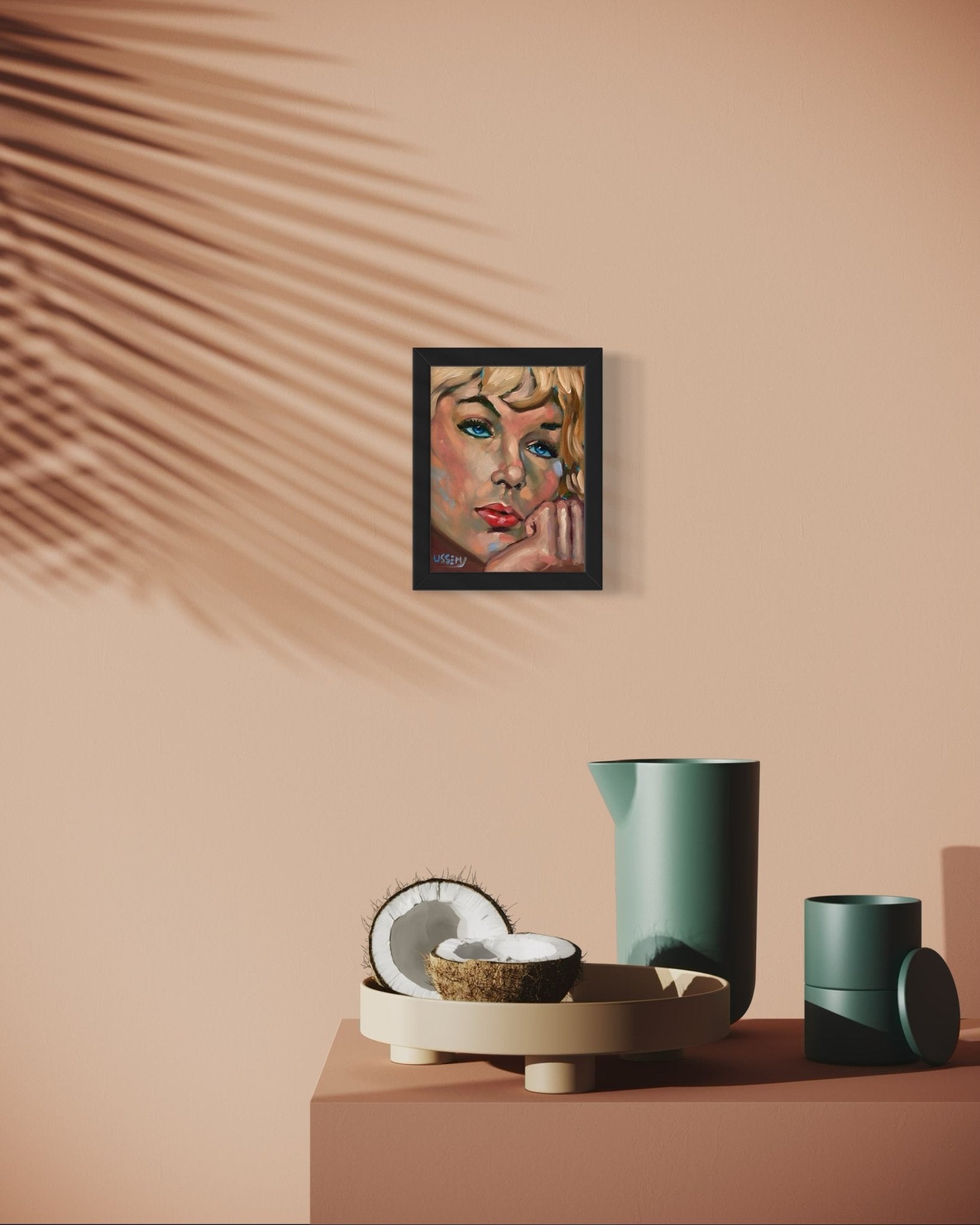 “Deluge of Apathy” oil 8x6 panel - David Ussery