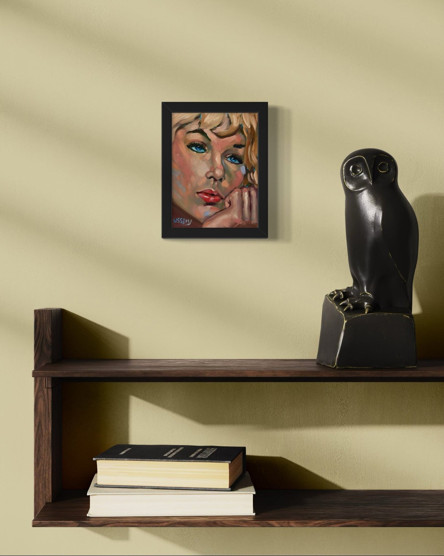 “Deluge of Apathy” oil 8x6 panel - David Ussery