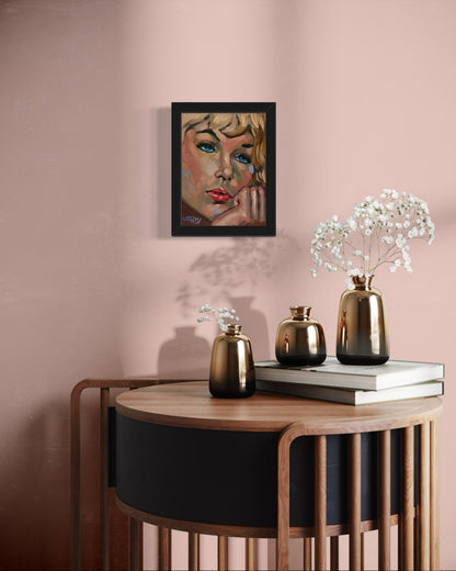 “Deluge of Apathy” oil 8x6 panel - David Ussery