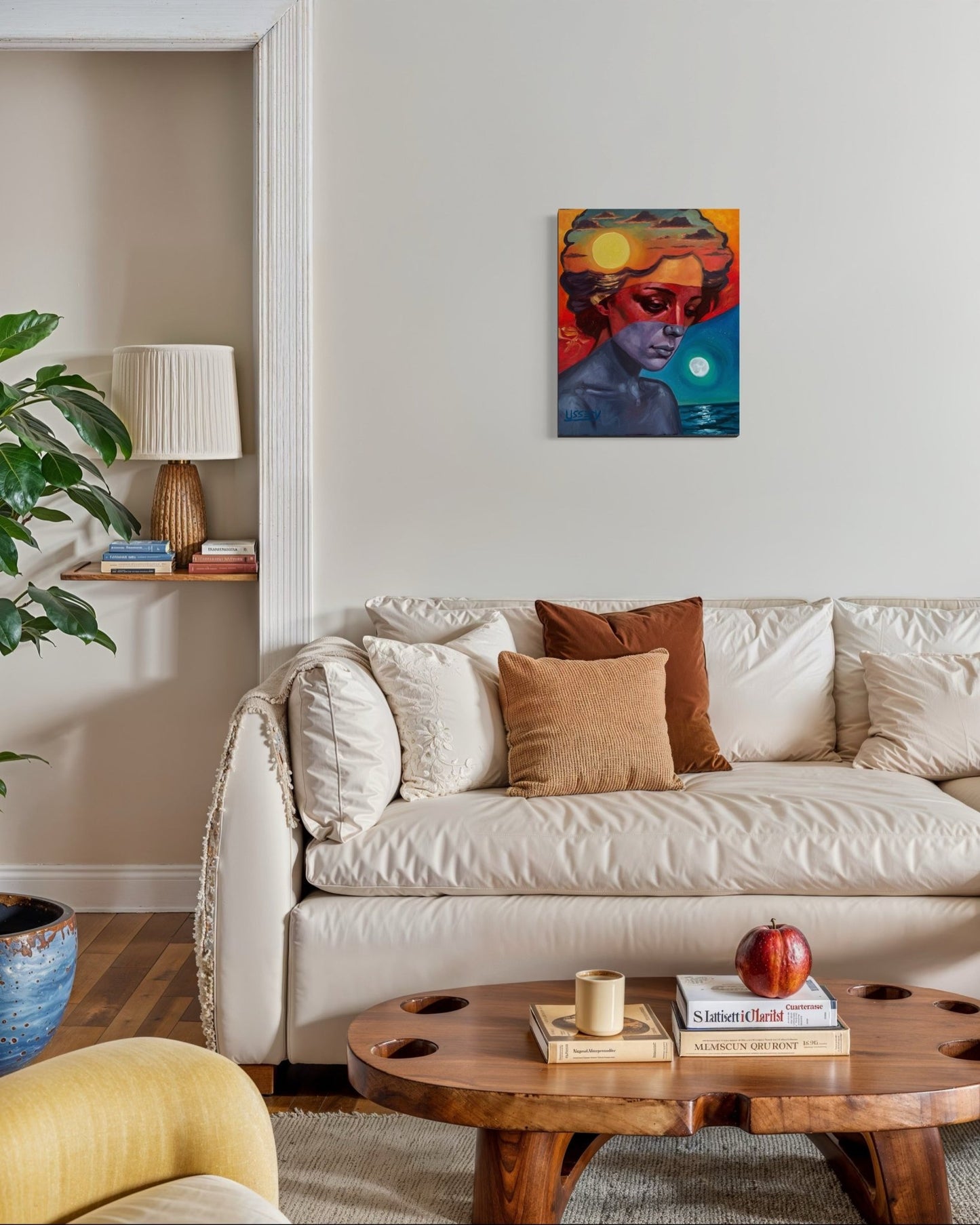 Diurna - lN - octurnal – Original Oil Painting on 16x20 Canvas - David Ussery